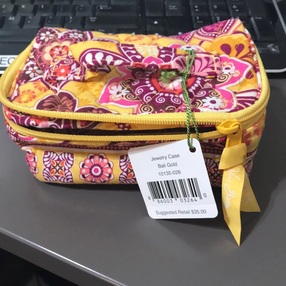 NWT Vera Bradley Travel Jewelry Case